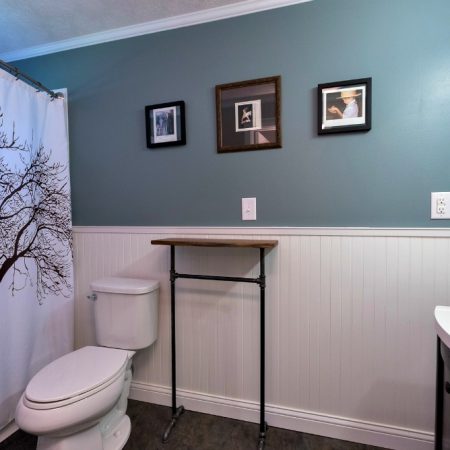 Adding Wainscoting | Bathroom Remodel
