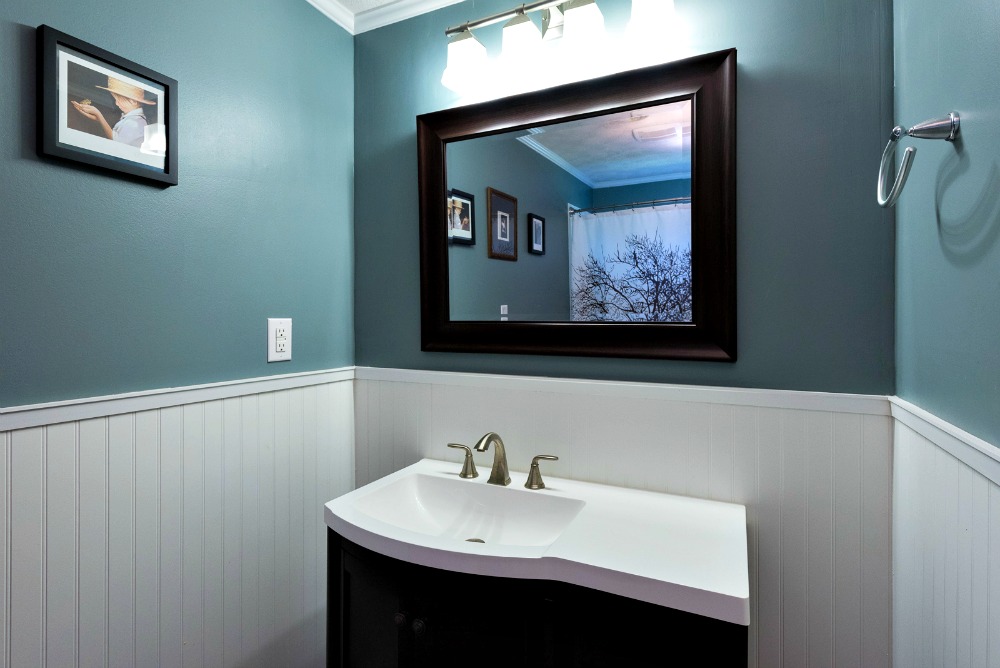 Adding Wainscoting | Bathroom Remodel